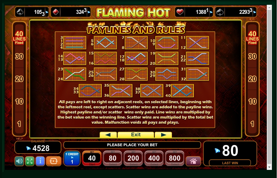 Flaming Hot Free Slot